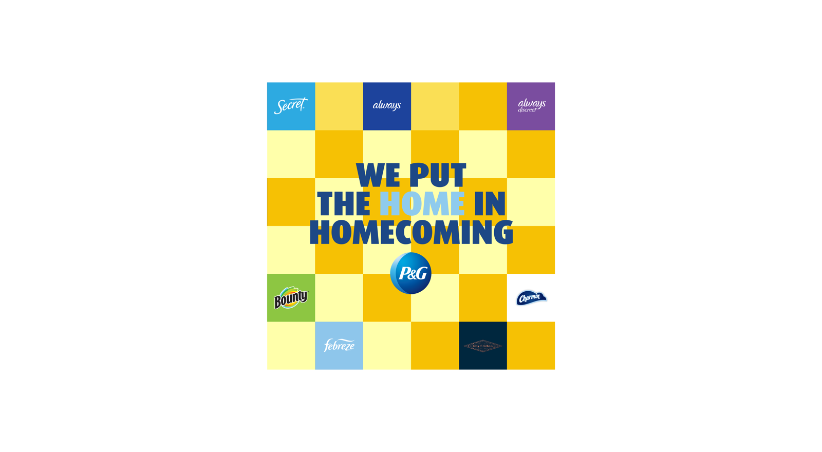 Back panel — We put the home in homecoming