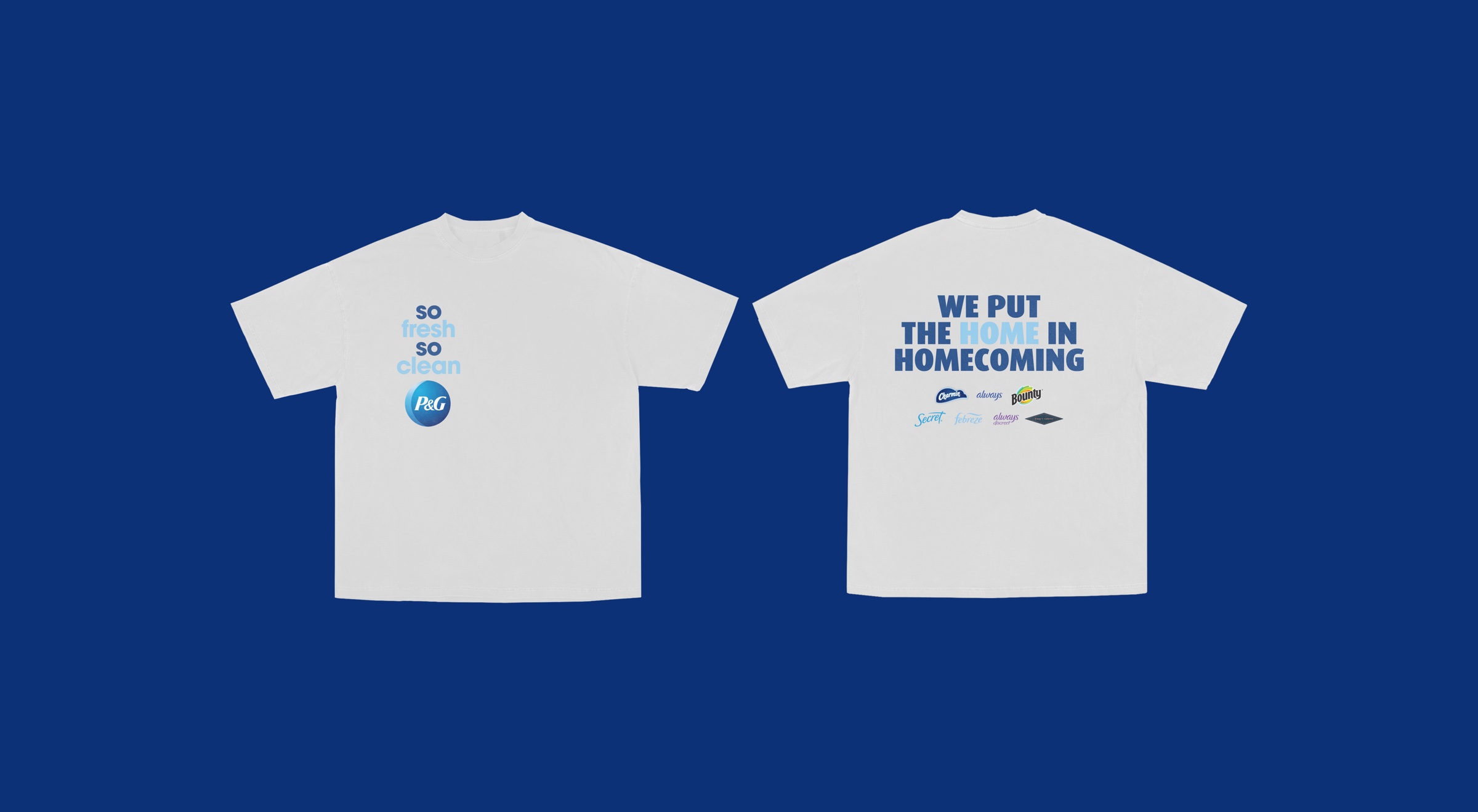 So Fresh, So Clean — crew merch, front & back
